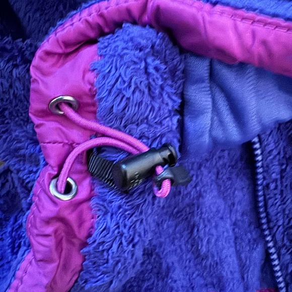 The North Face Osito Fleece Jacket Purple M - Picture 4 of 6